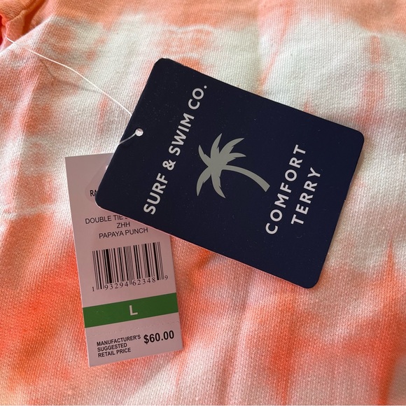 💥NWT💥 Men’s Trunk Surf & Swim Tie Dye Sweatshirt   Size L - Picture 4 of 4